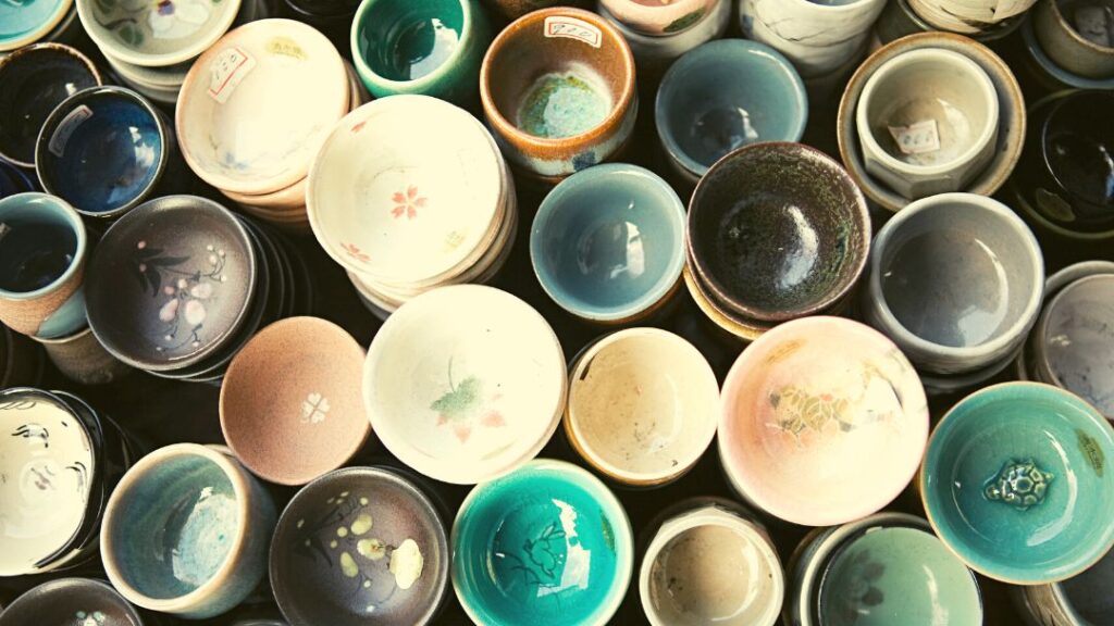 Colored Pottery